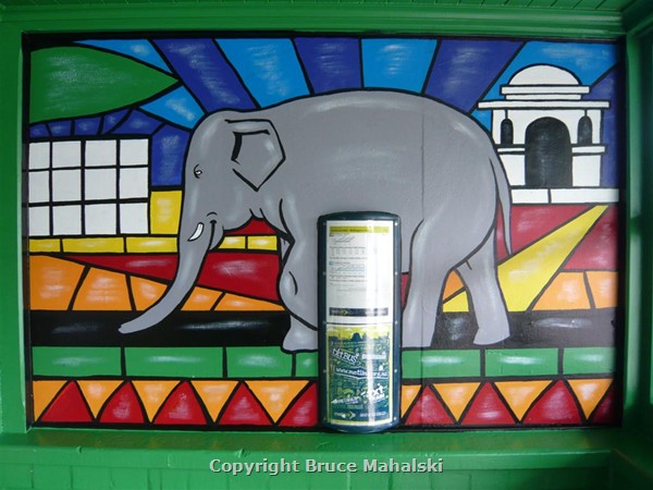 Zoo Bus-stop(Detail) - Wellington City Council (2012)